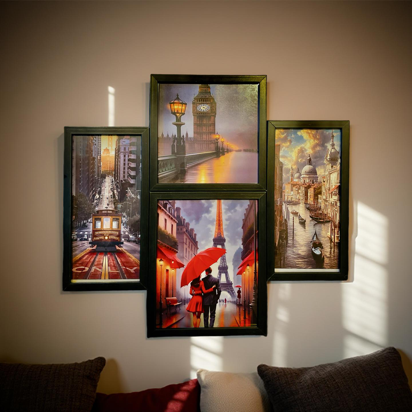 Wanderlust Wall Gallery – Cityscape Edition