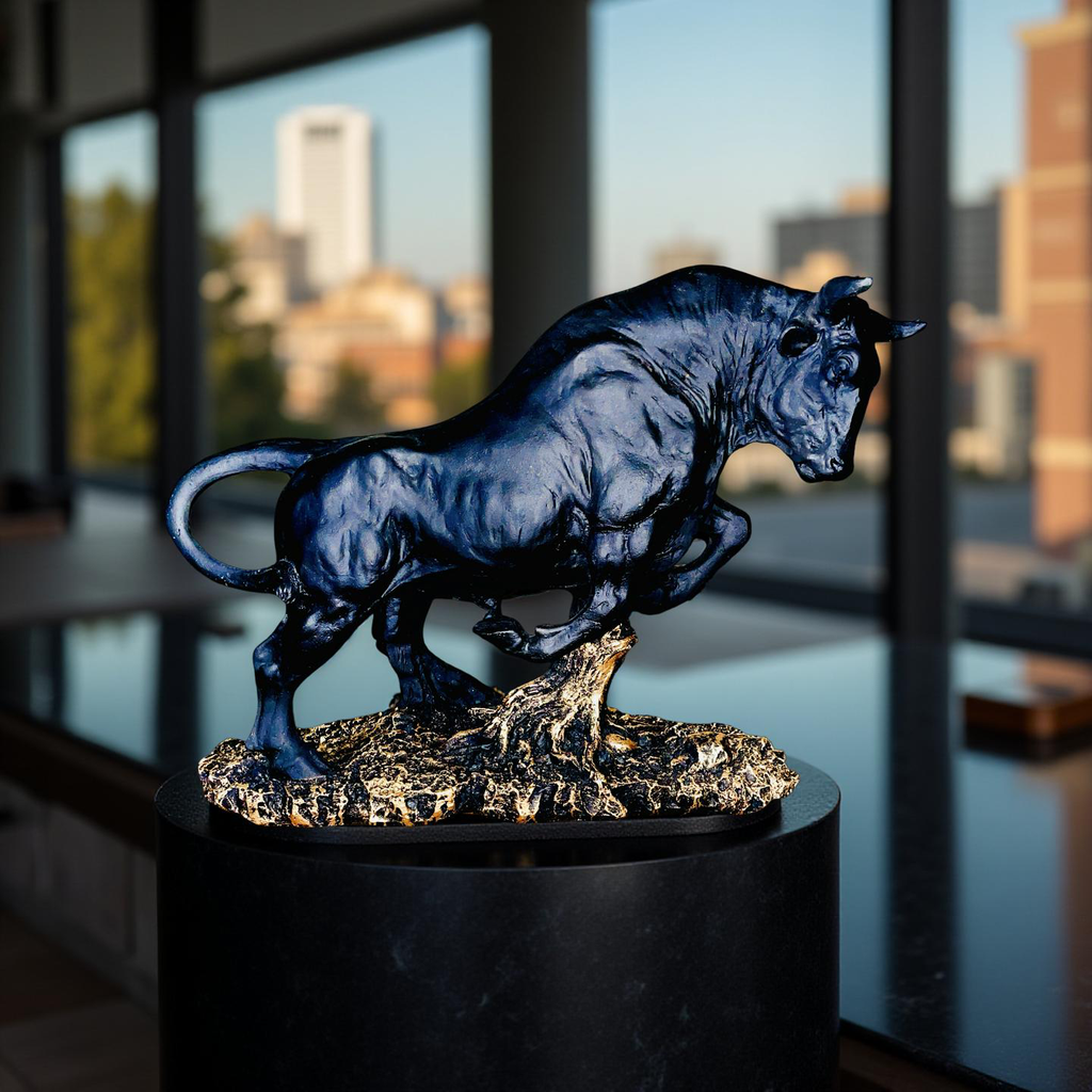 Titan Bull – Power & Prosperity Sculpture
