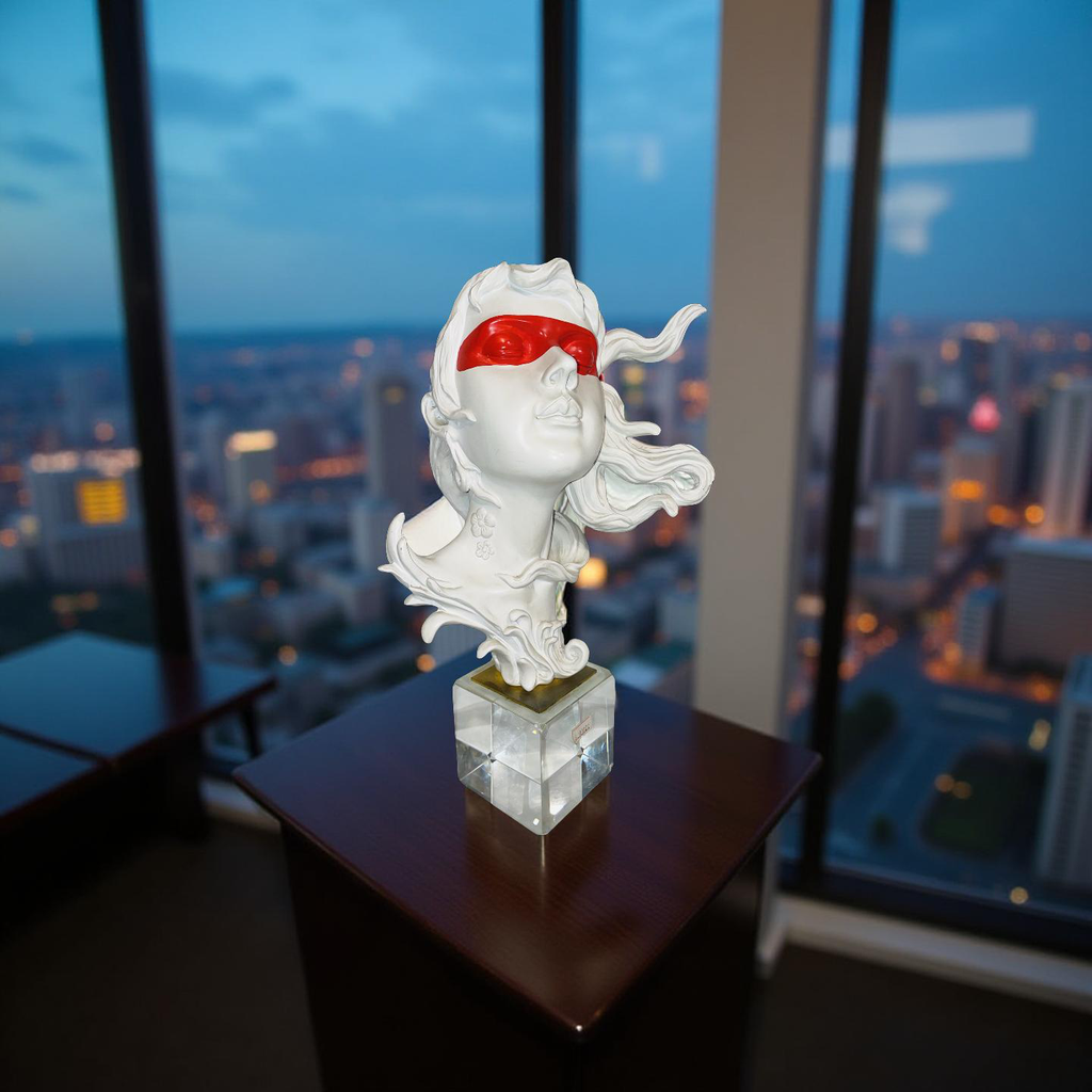 Serenity Woman Bust Sculpture