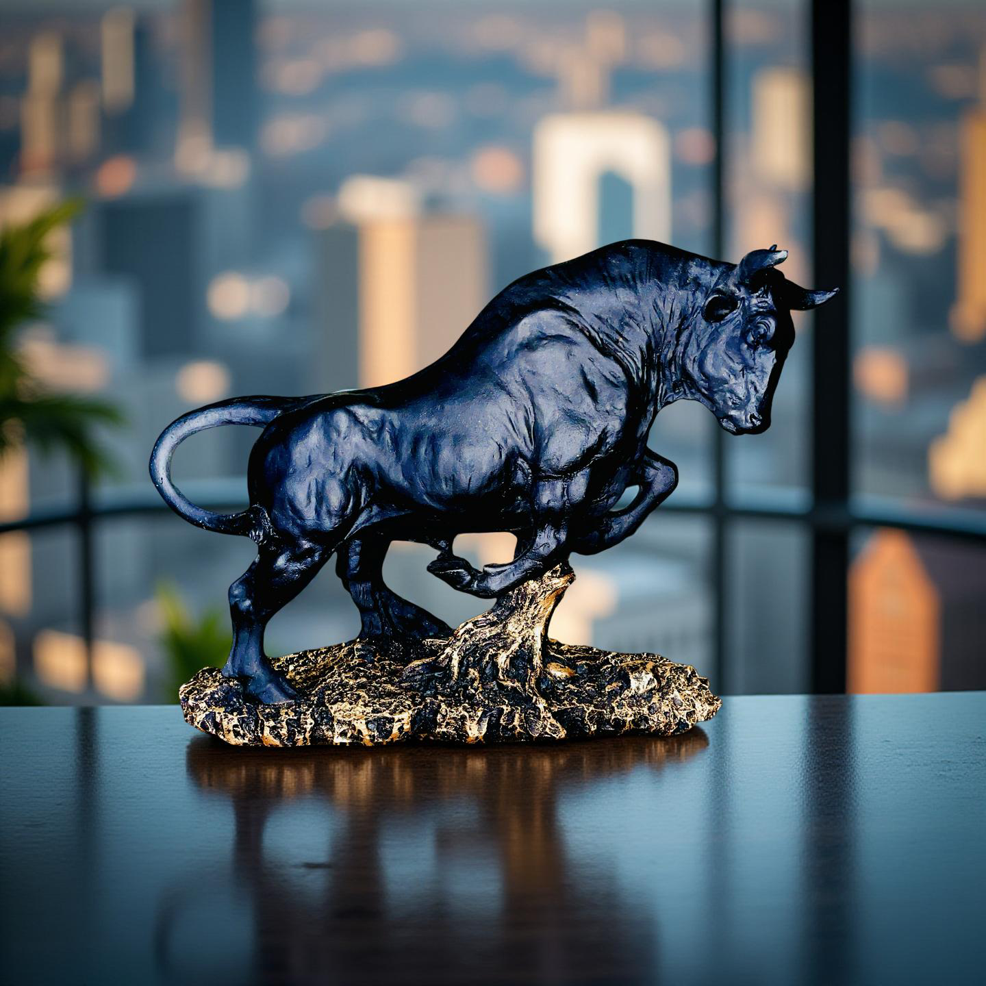 Titan Bull – Power & Prosperity Sculpture