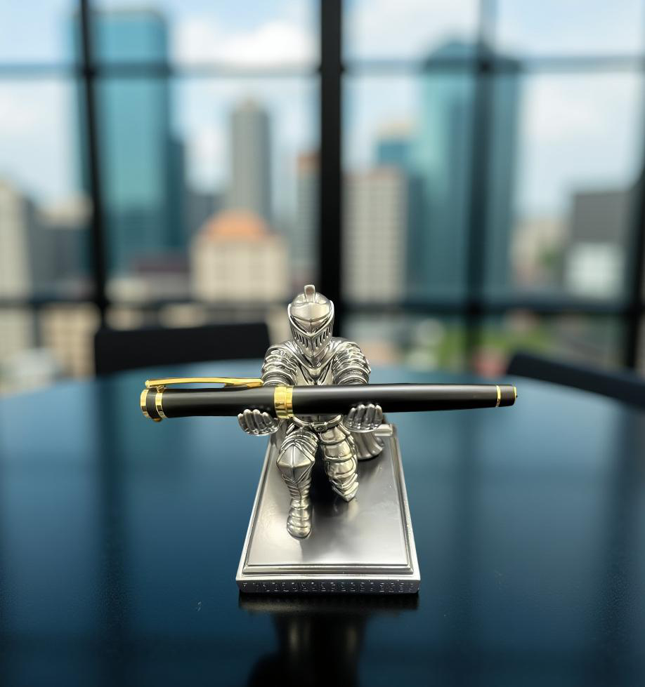 Knight of the Desk – Pen Holder Decor