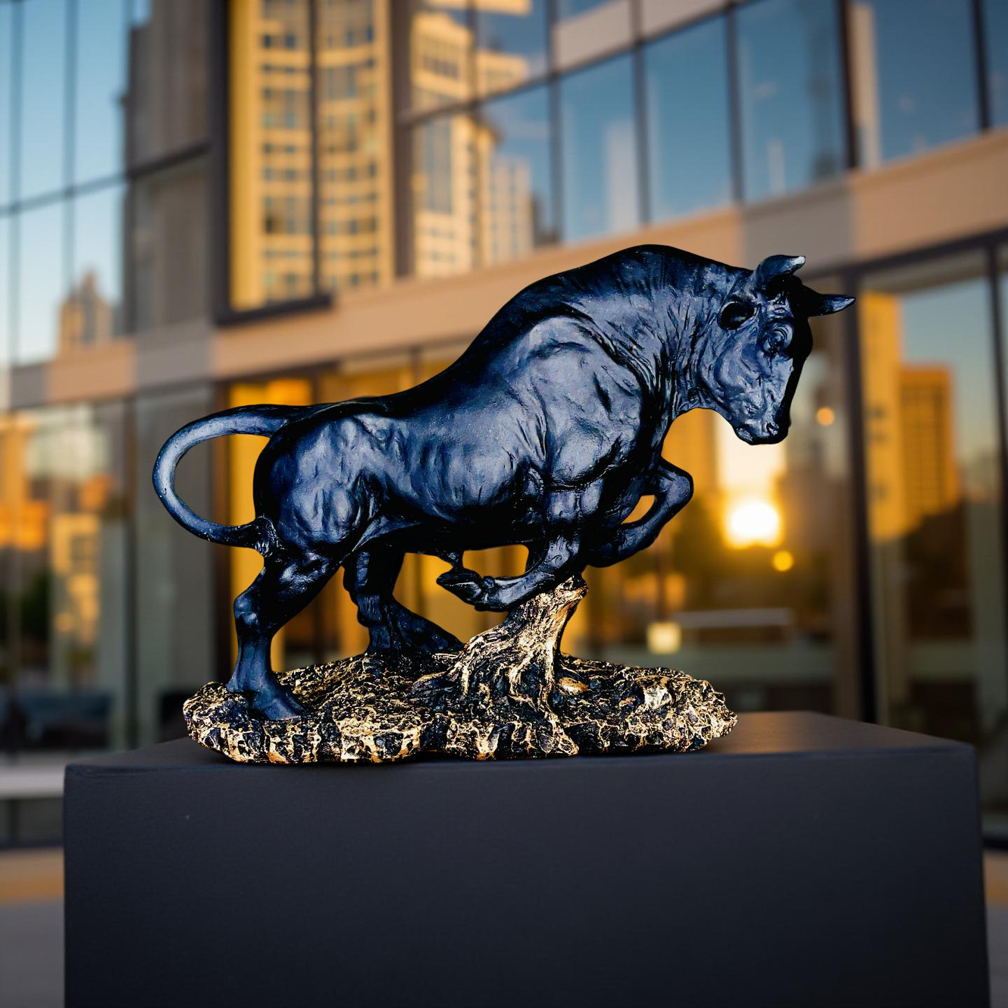 Titan Bull – Power & Prosperity Sculpture