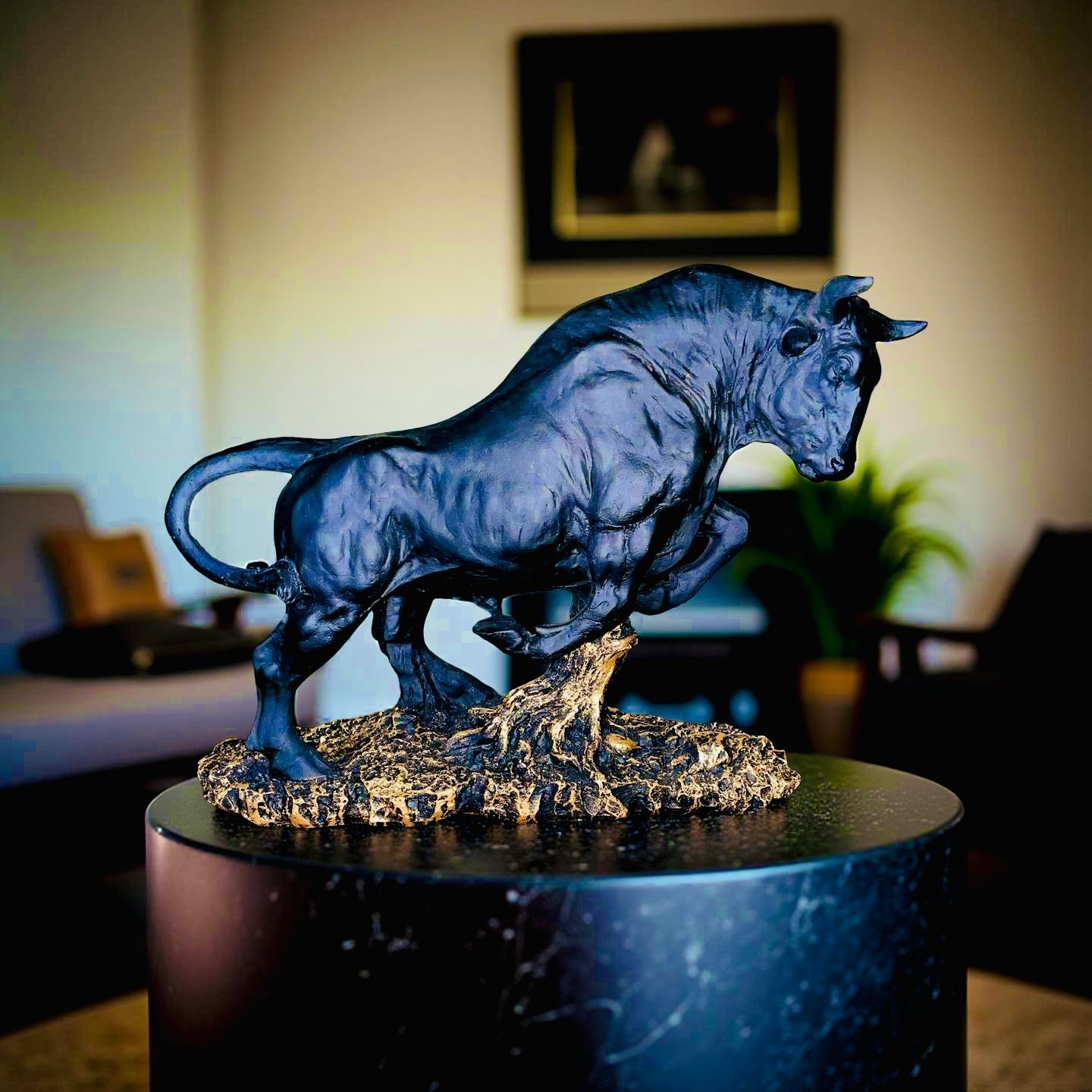 Titan Bull – Power & Prosperity Sculpture