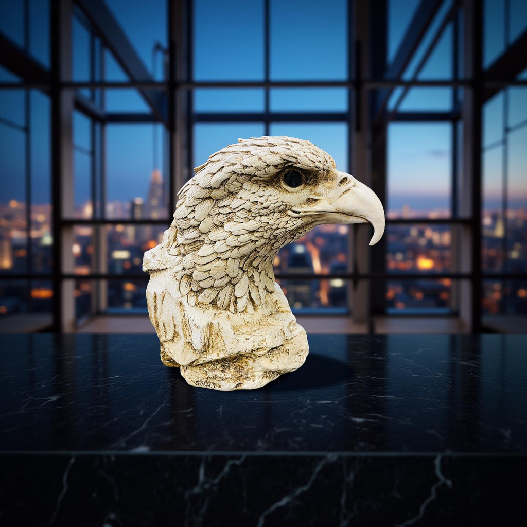 Eagle’s Vigil – Majestic Eagle Head Bust