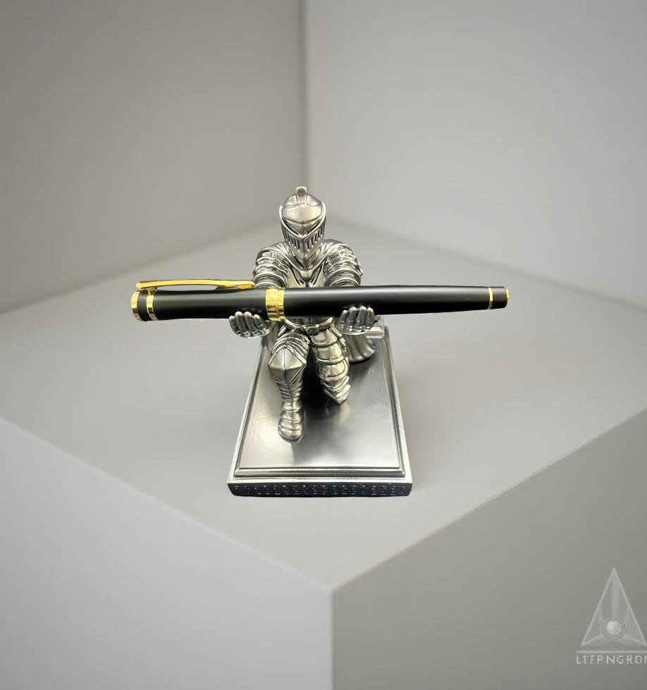 Knight of the Desk – Pen Holder Decor