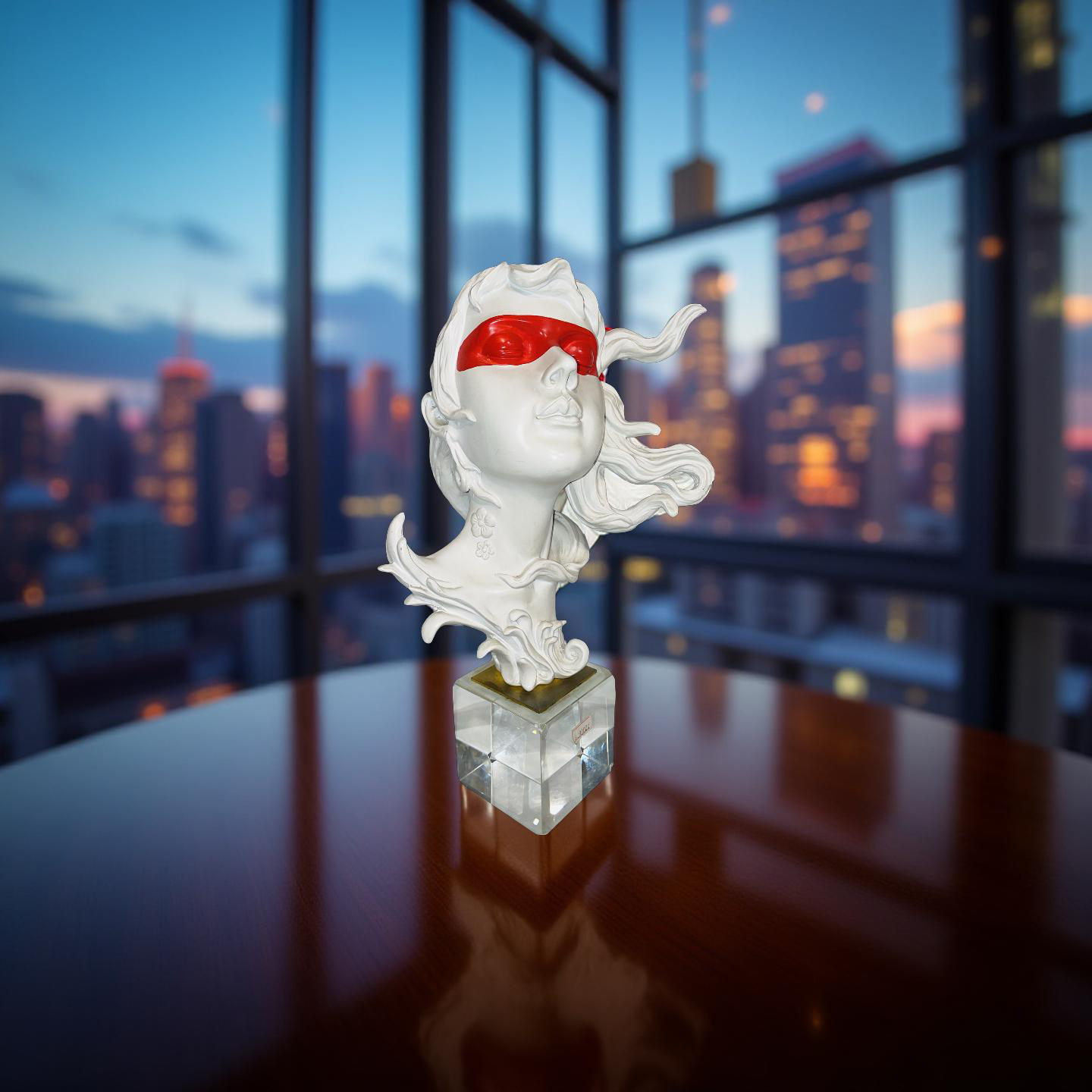 Serenity Woman Bust Sculpture