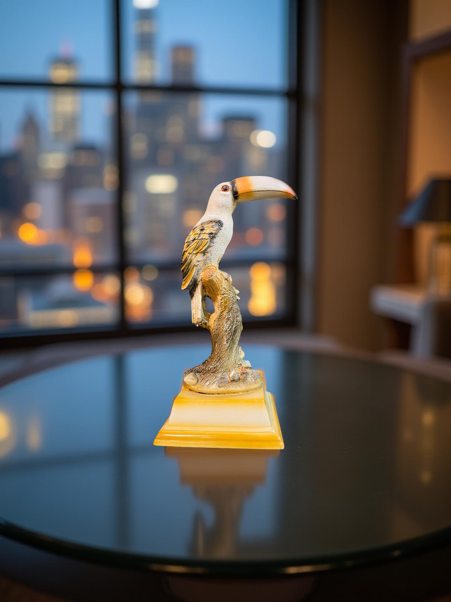 Tropical Sentinel – Toucan Perch Figurine