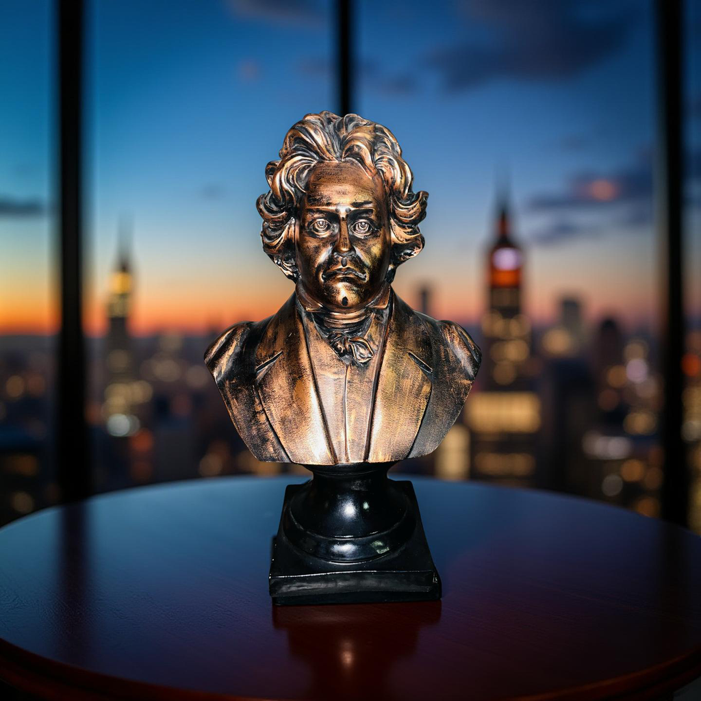Beethoven Bronze Bust
