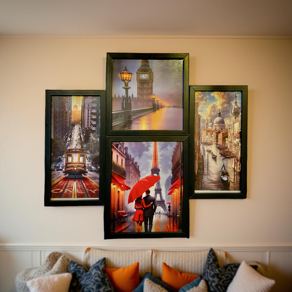 Wanderlust Wall Gallery – Cityscape Edition