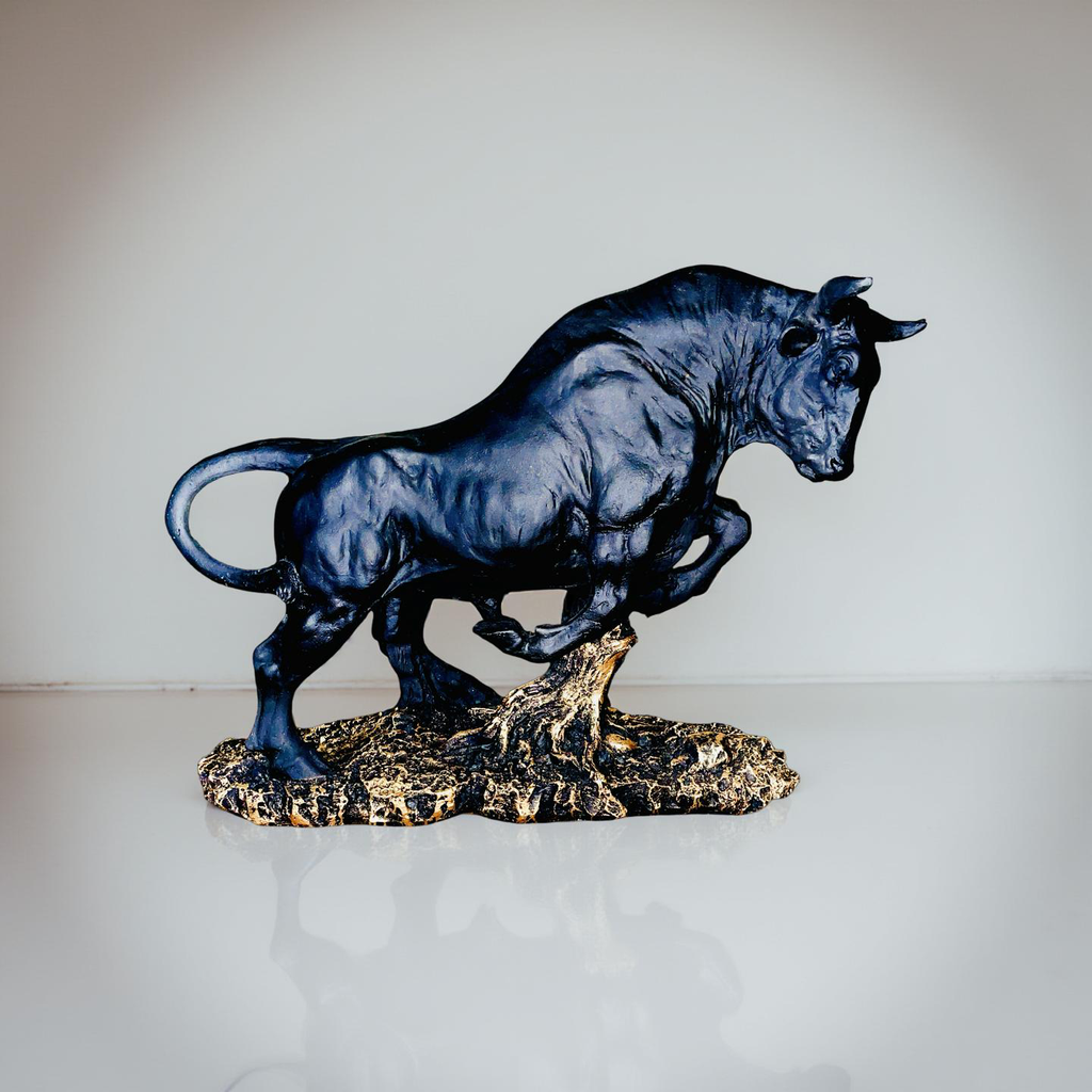 Titan Bull – Power & Prosperity Sculpture