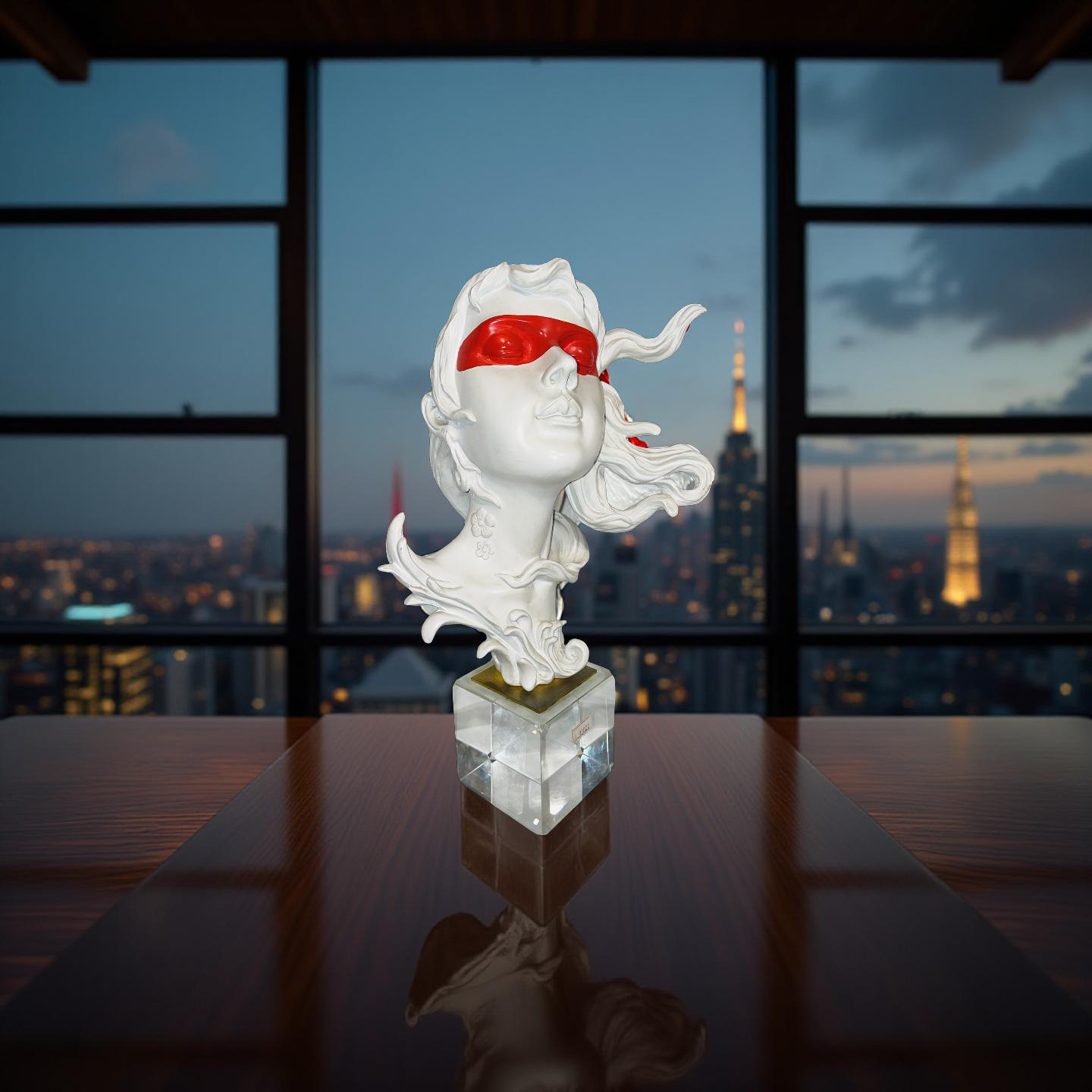 Serenity Woman Bust Sculpture