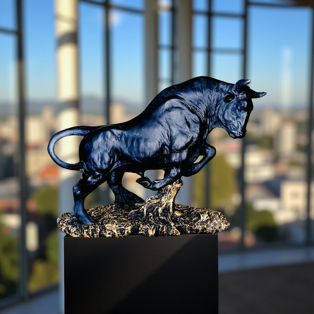 Titan Bull – Power & Prosperity Sculpture