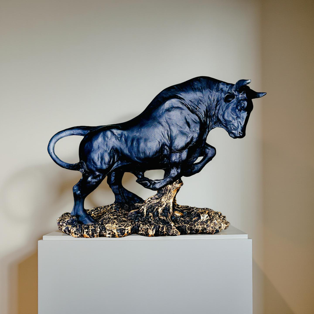 Titan Bull – Power & Prosperity Sculpture
