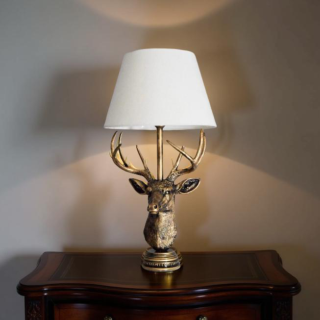 Majestic Stag Antler Lamp