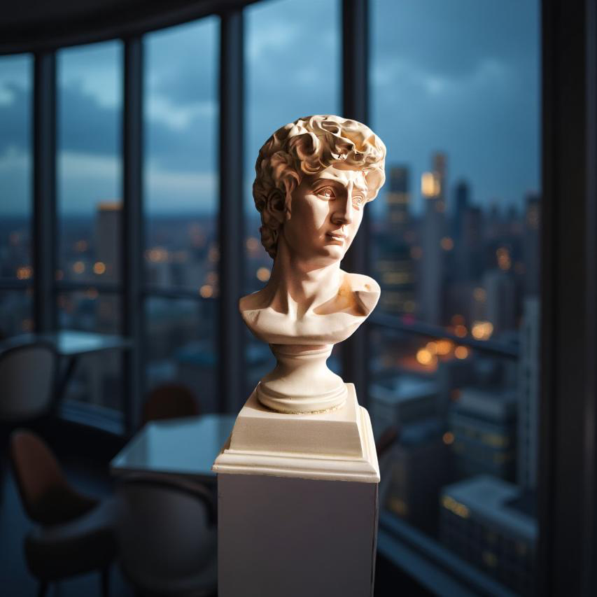 David Bust – Renaissance Masterpiece Decor
