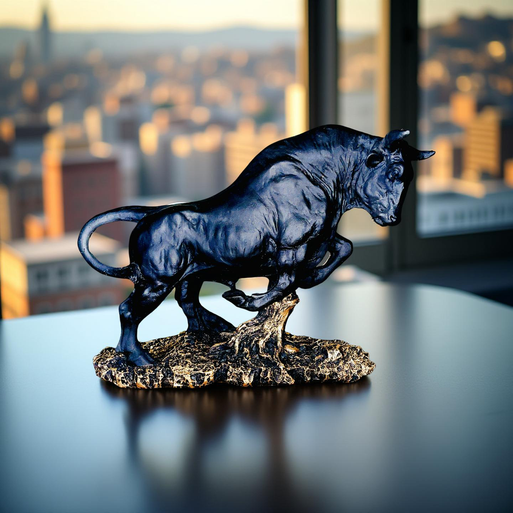 Titan Bull – Power & Prosperity Sculpture