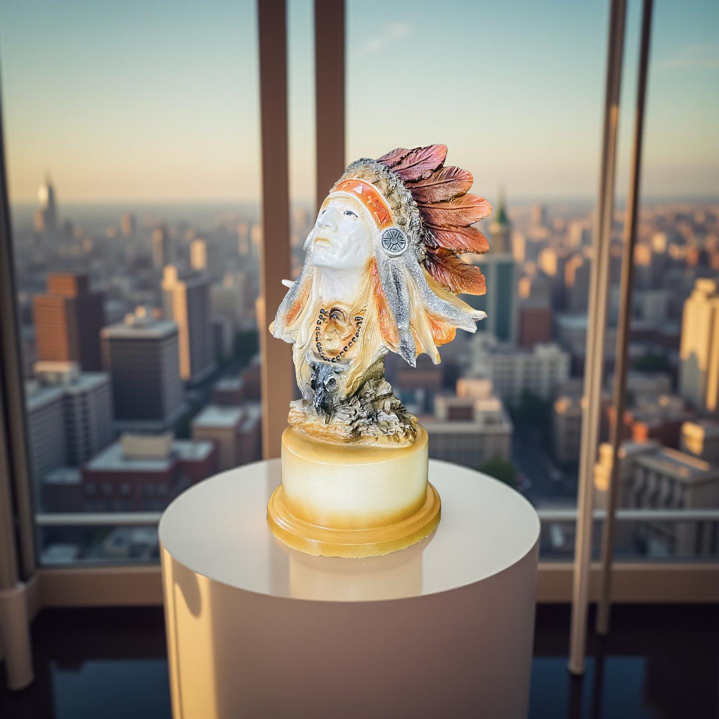 Spirit of the Plains – Tribal Chief Bust