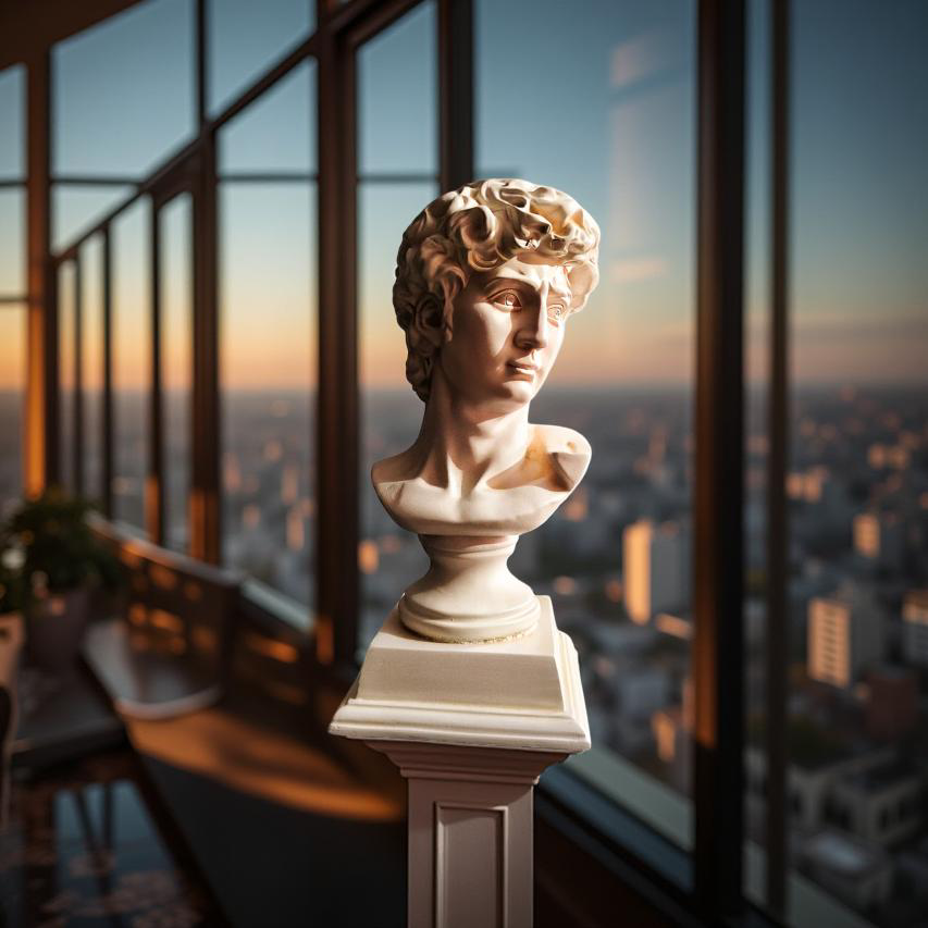 David Bust – Renaissance Masterpiece Decor