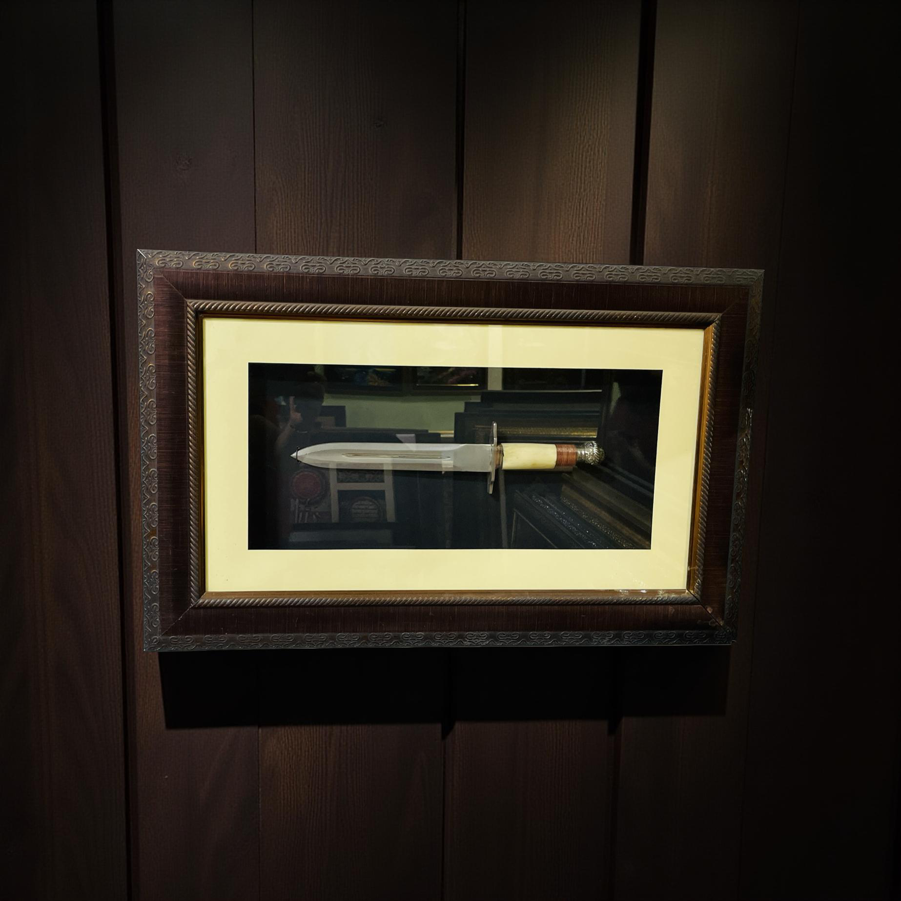 Regal Dagger – Framed Heritage Blade Art