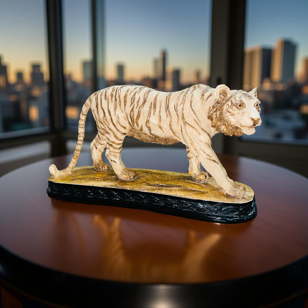 Tiger Resin Sculpture 🐅