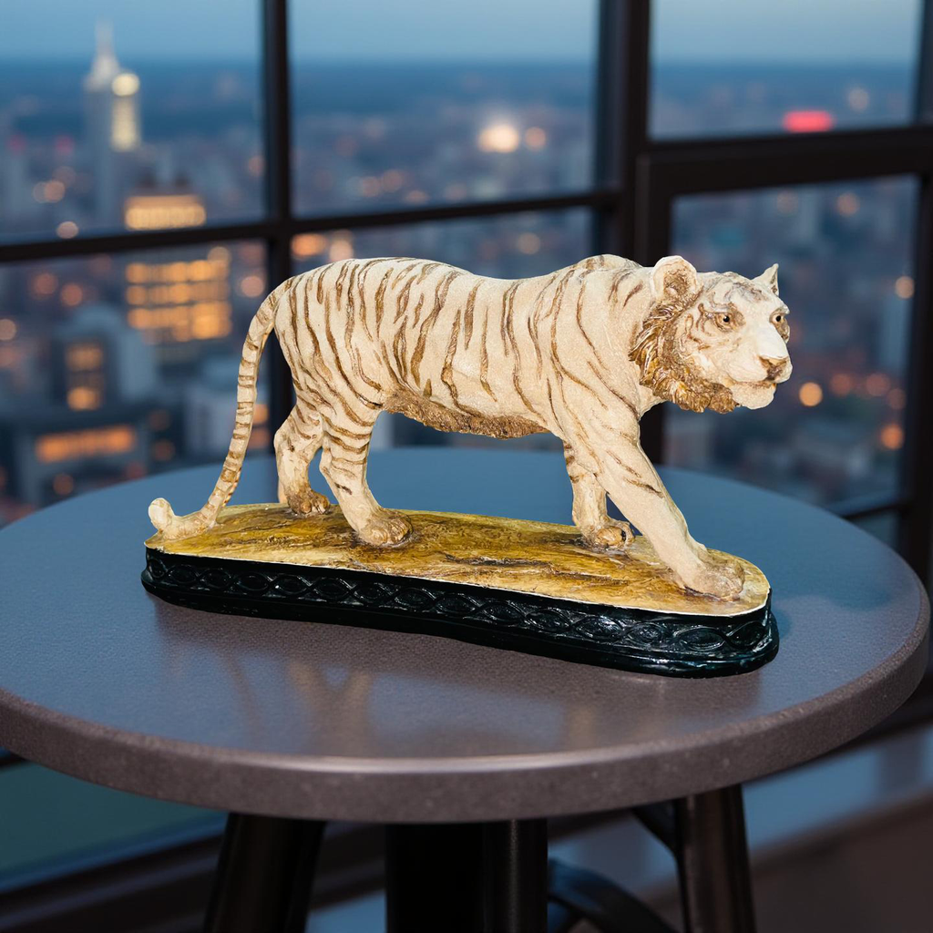 Tiger Resin Sculpture 🐅