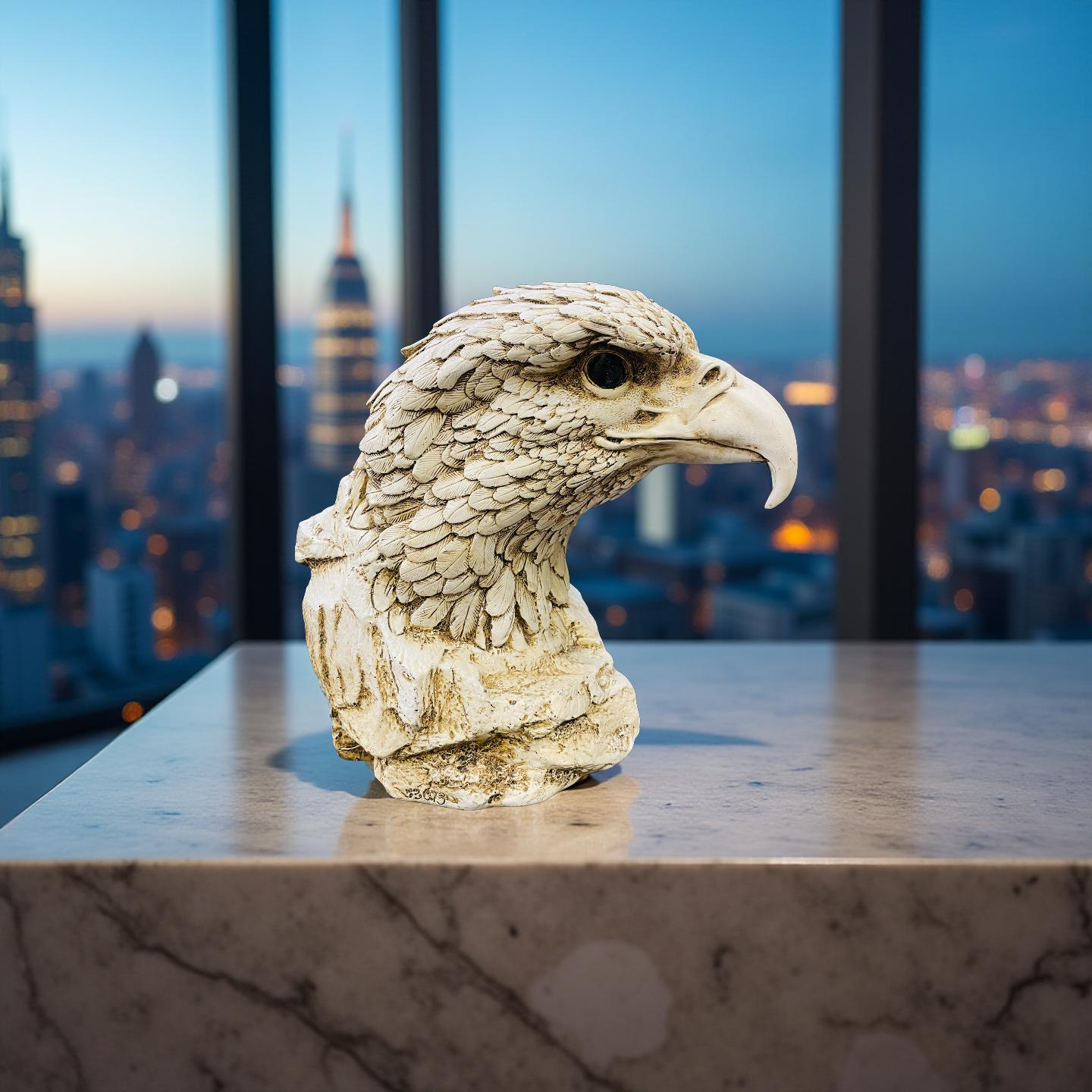 Eagle’s Vigil – Majestic Eagle Head Bust