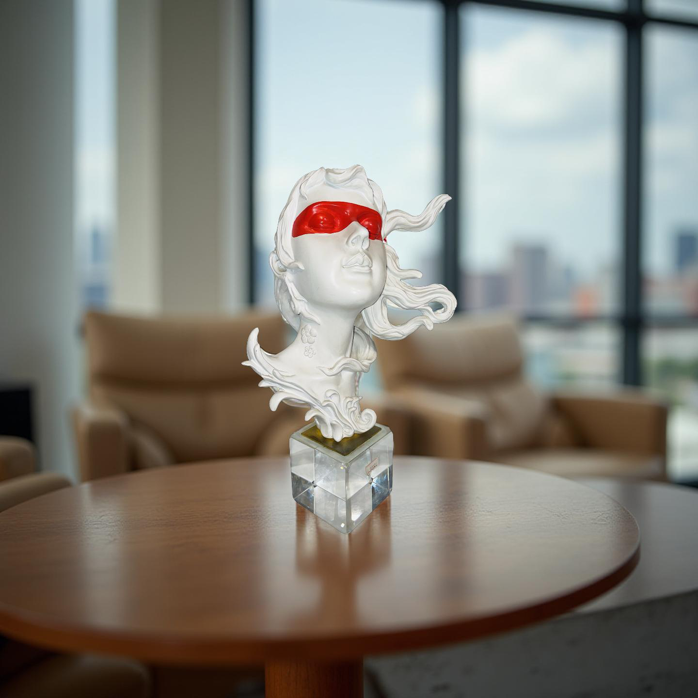 Serenity Woman Bust Sculpture