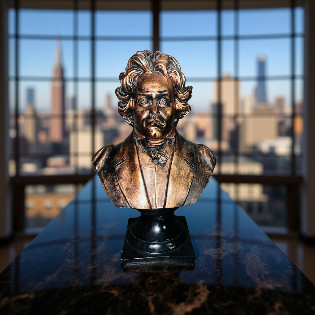 Beethoven Bronze Bust