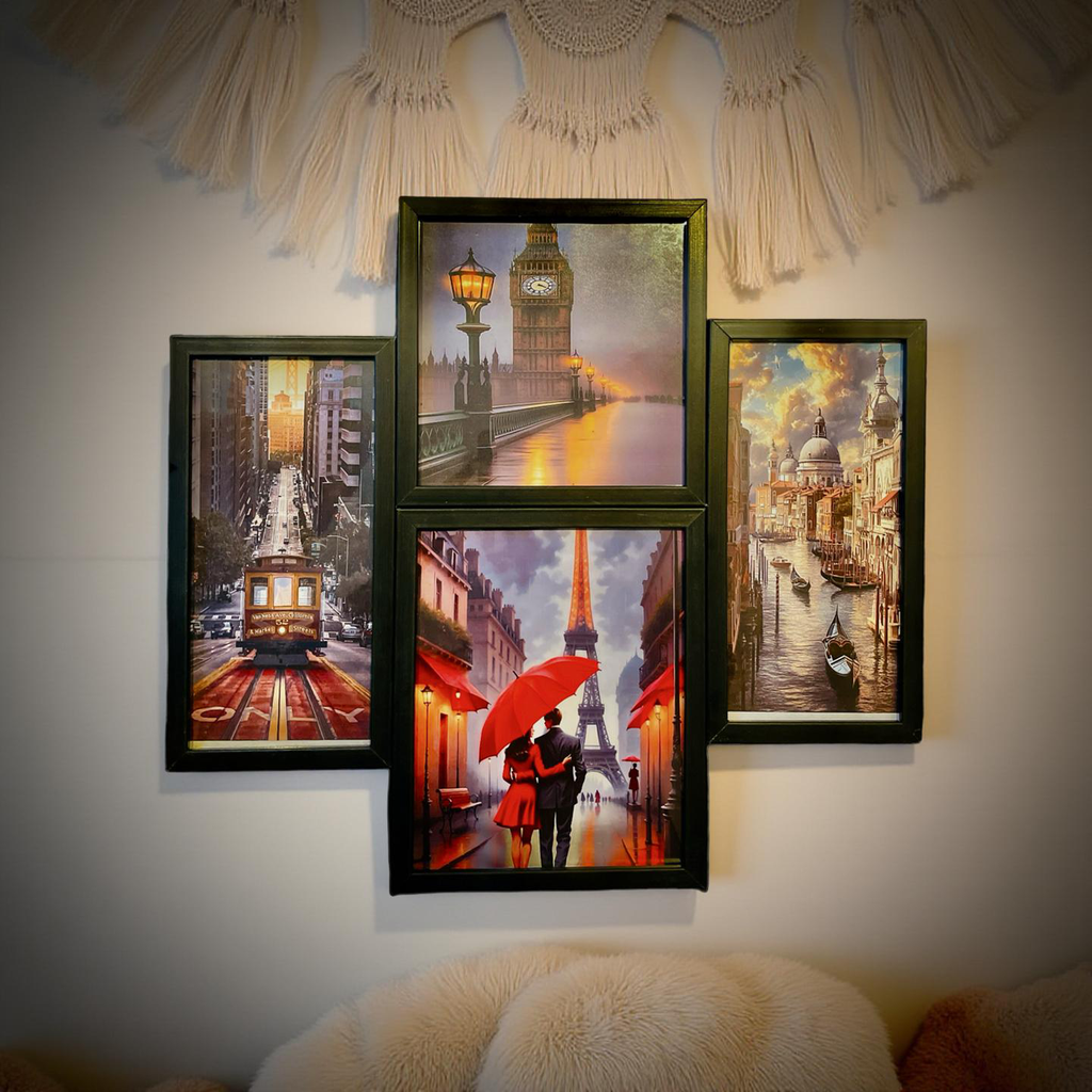Wanderlust Wall Gallery – Cityscape Edition
