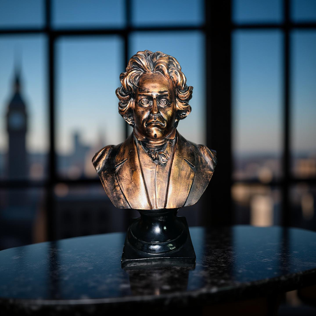 Beethoven Bronze Bust