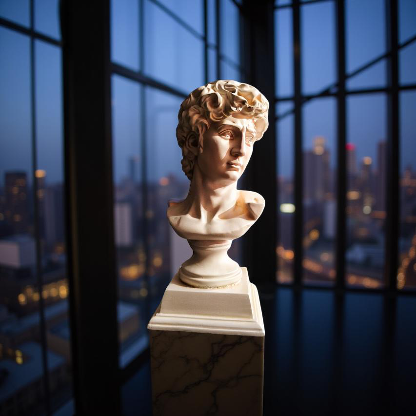David Bust – Renaissance Masterpiece Decor