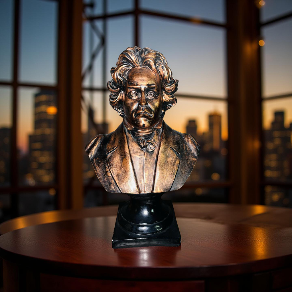 Beethoven Bronze Bust