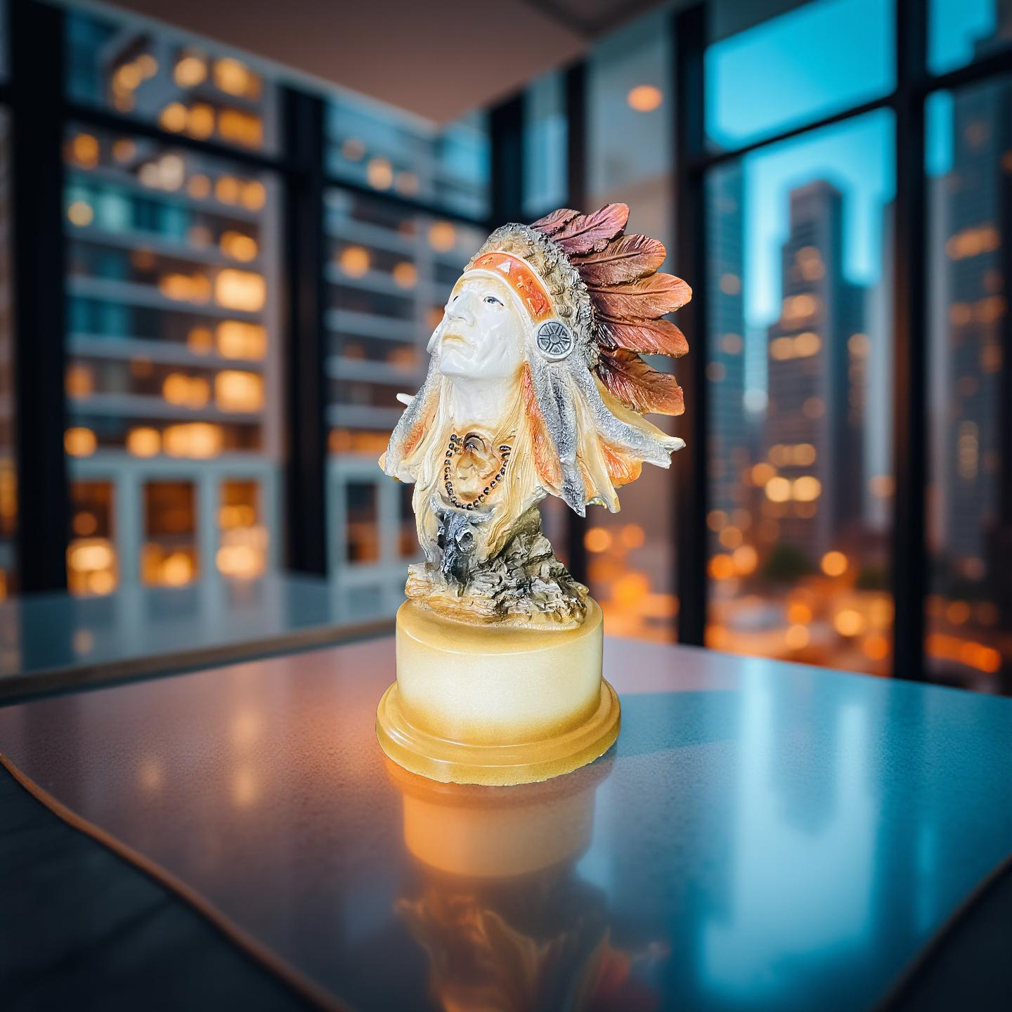 Spirit of the Plains – Tribal Chief Bust