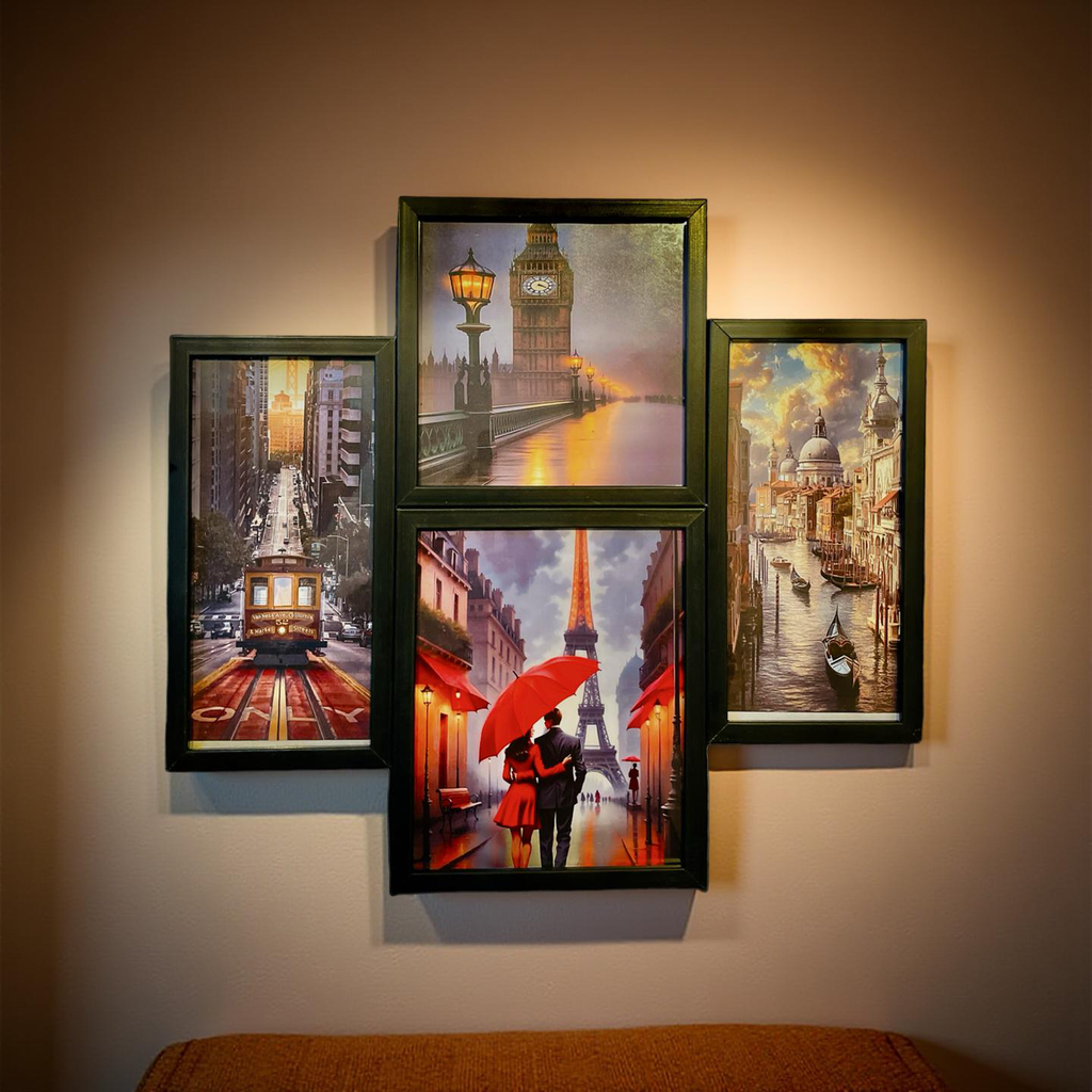 Wanderlust Wall Gallery – Cityscape Edition
