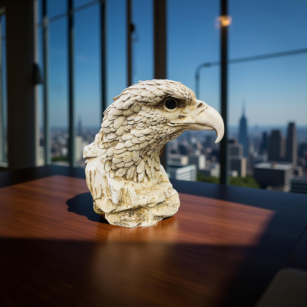 Eagle’s Vigil – Majestic Eagle Head Bust