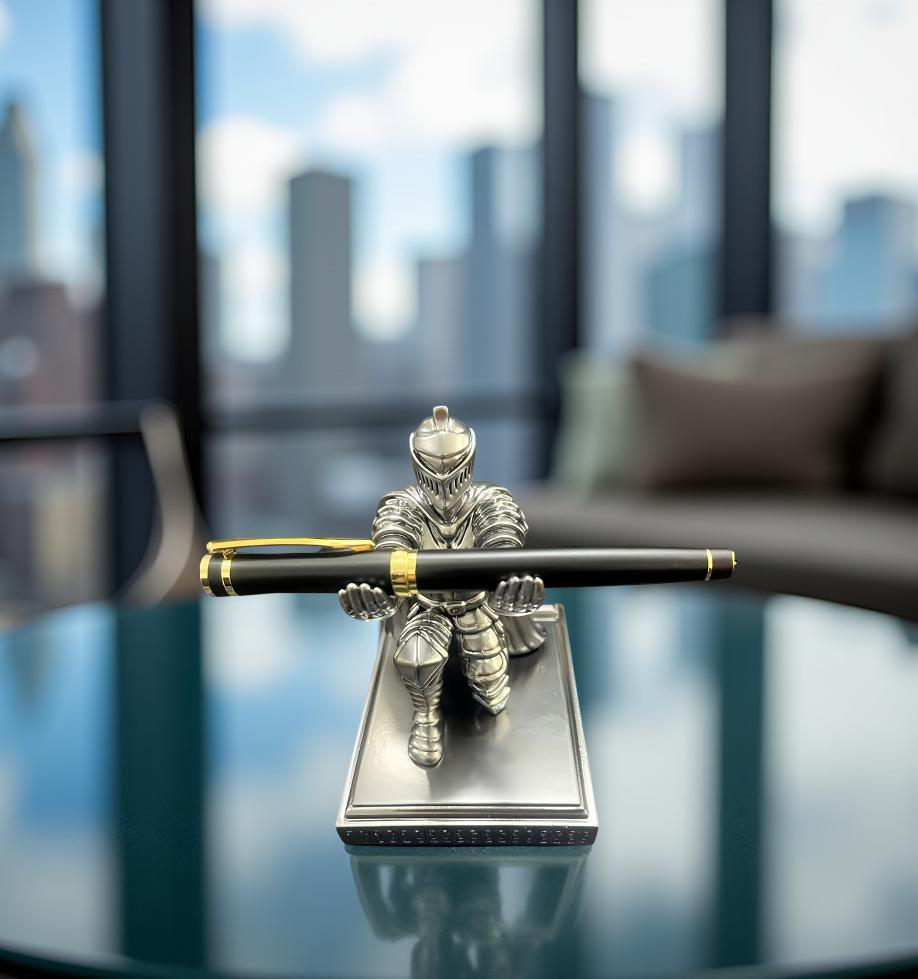 Knight of the Desk – Pen Holder Decor