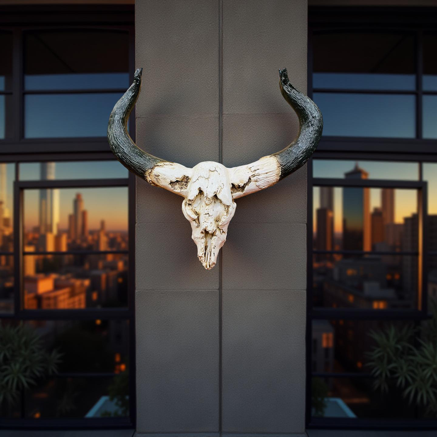 Bull Skull Wall Decor