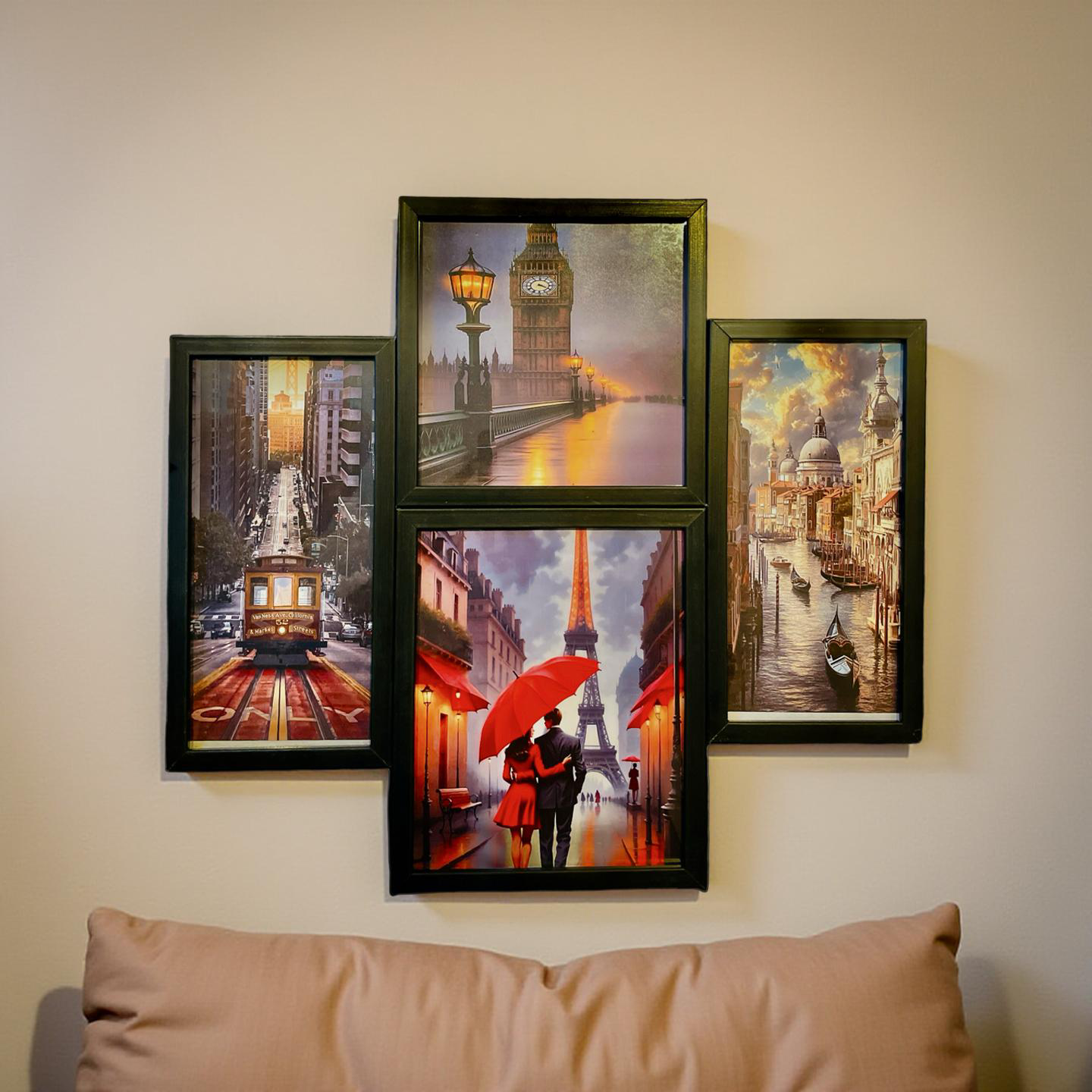 Wanderlust Wall Gallery – Cityscape Edition