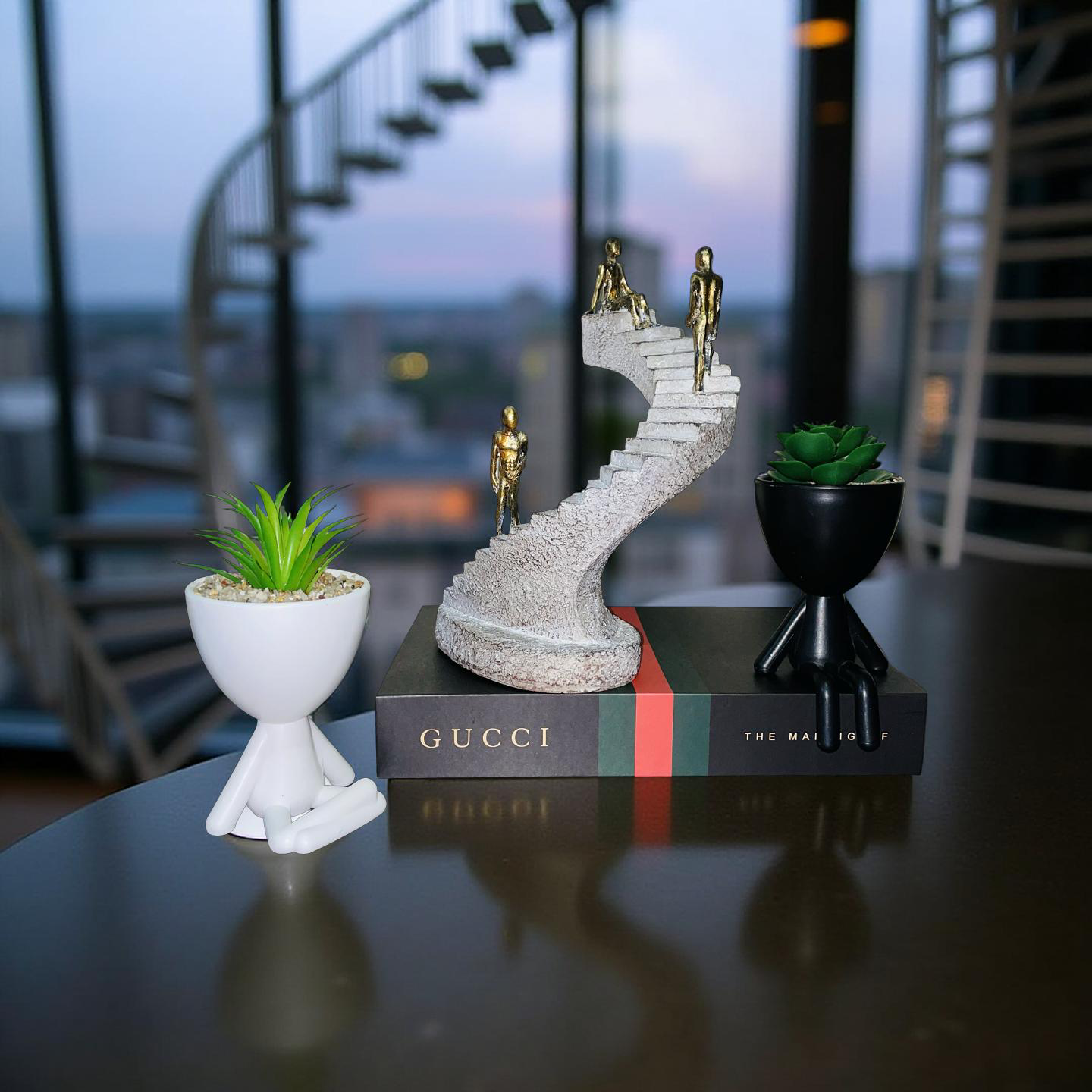 Ascending Dreams – Stairway Sculpture