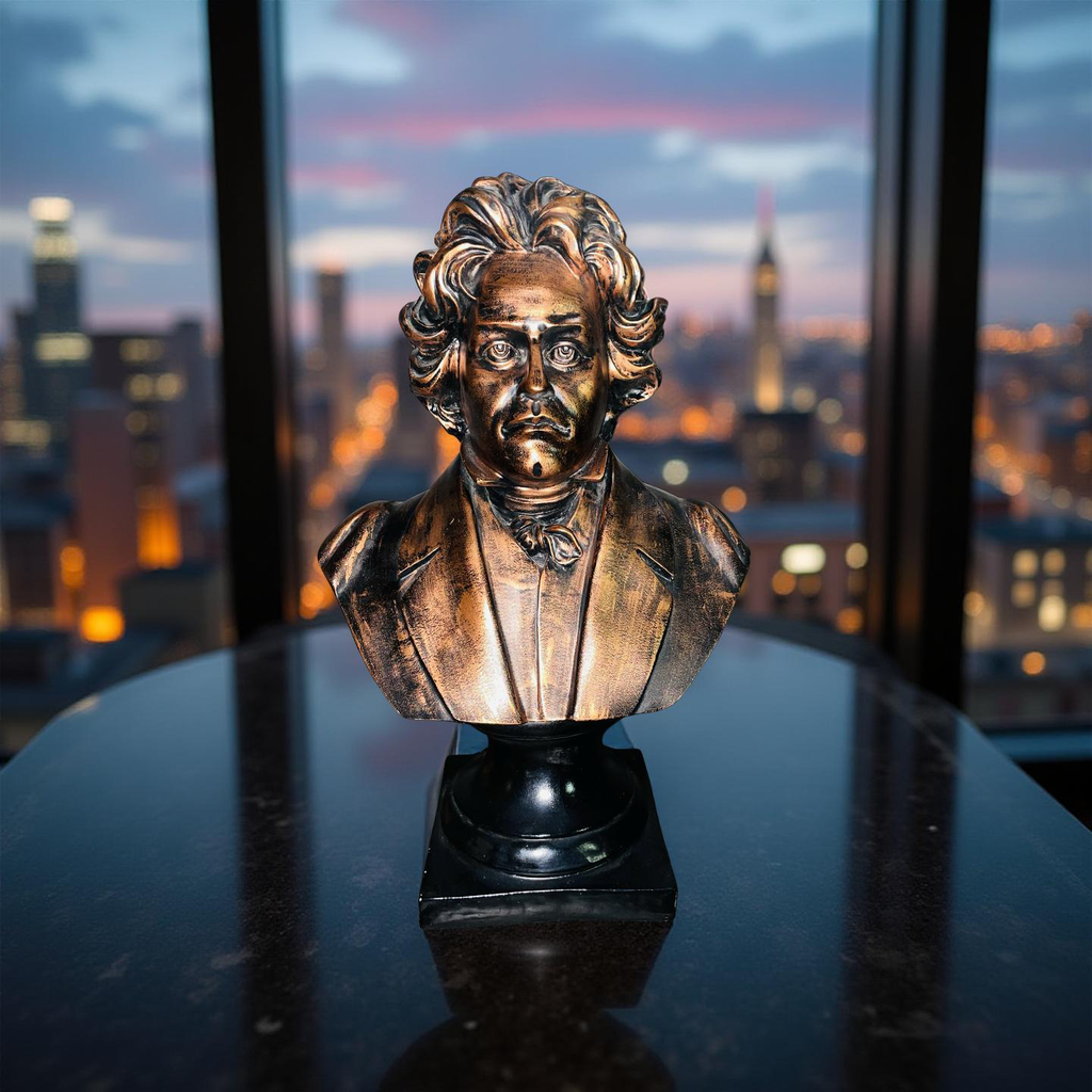 Beethoven Bronze Bust