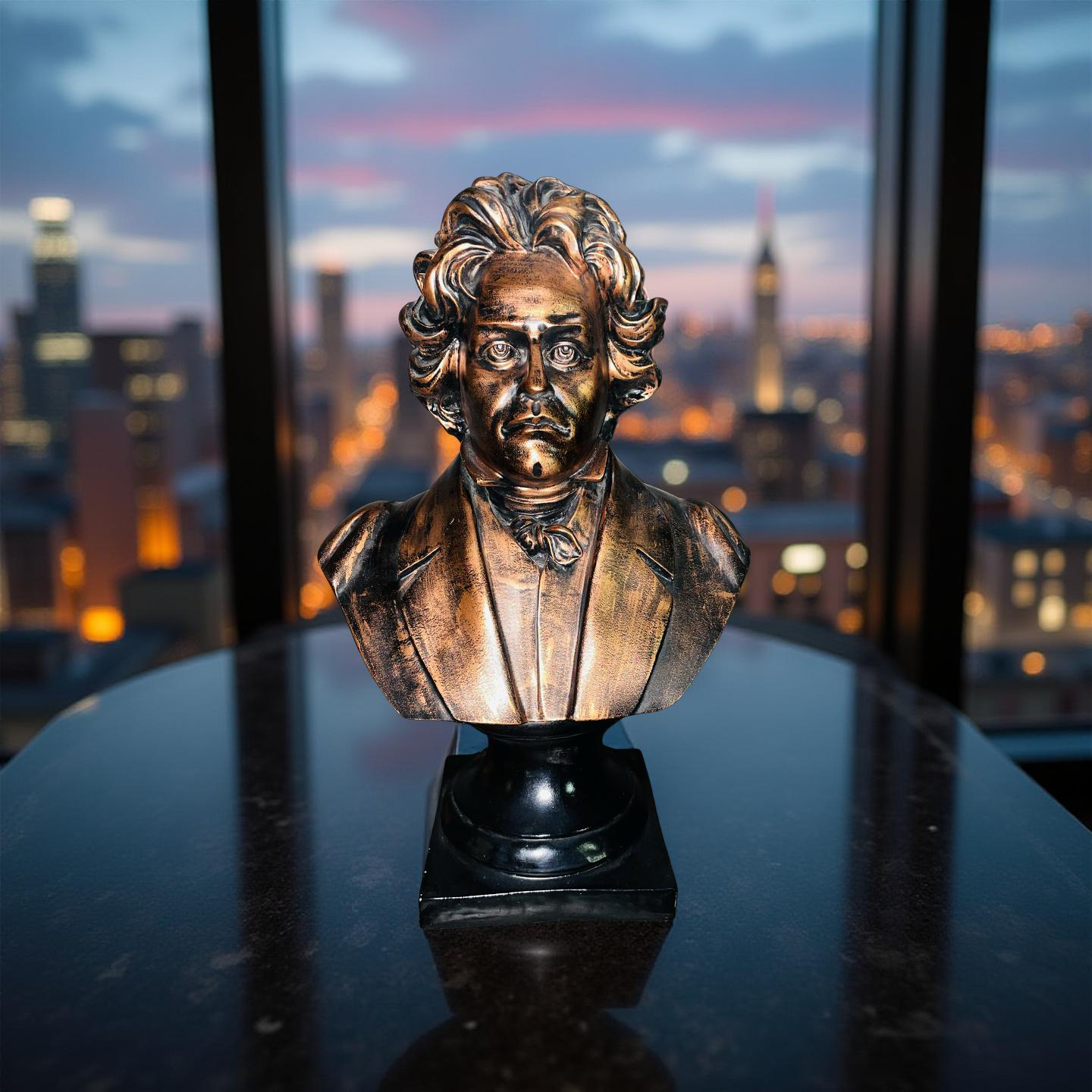 Beethoven Bronze Bust