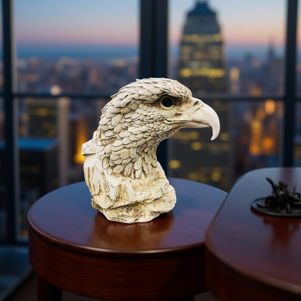 Eagle’s Vigil – Majestic Eagle Head Bust