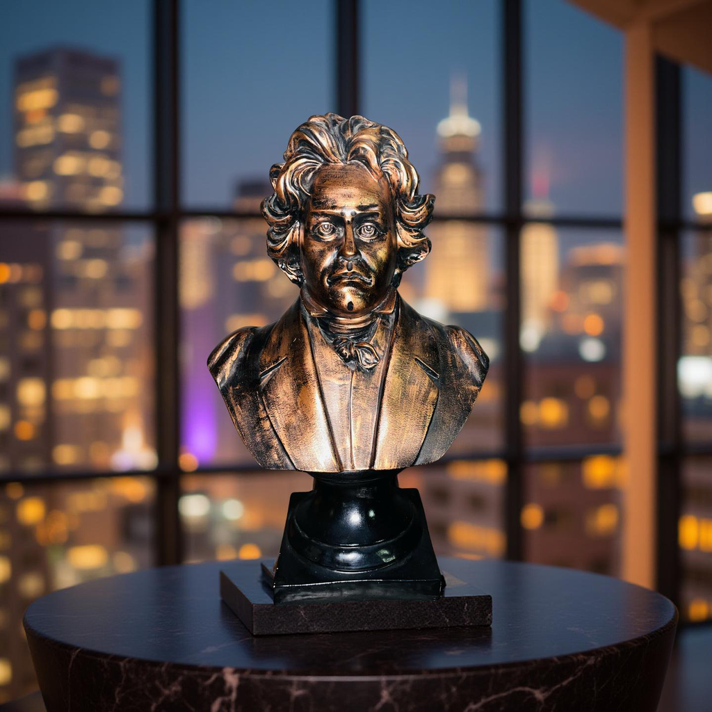 Beethoven Bronze Bust