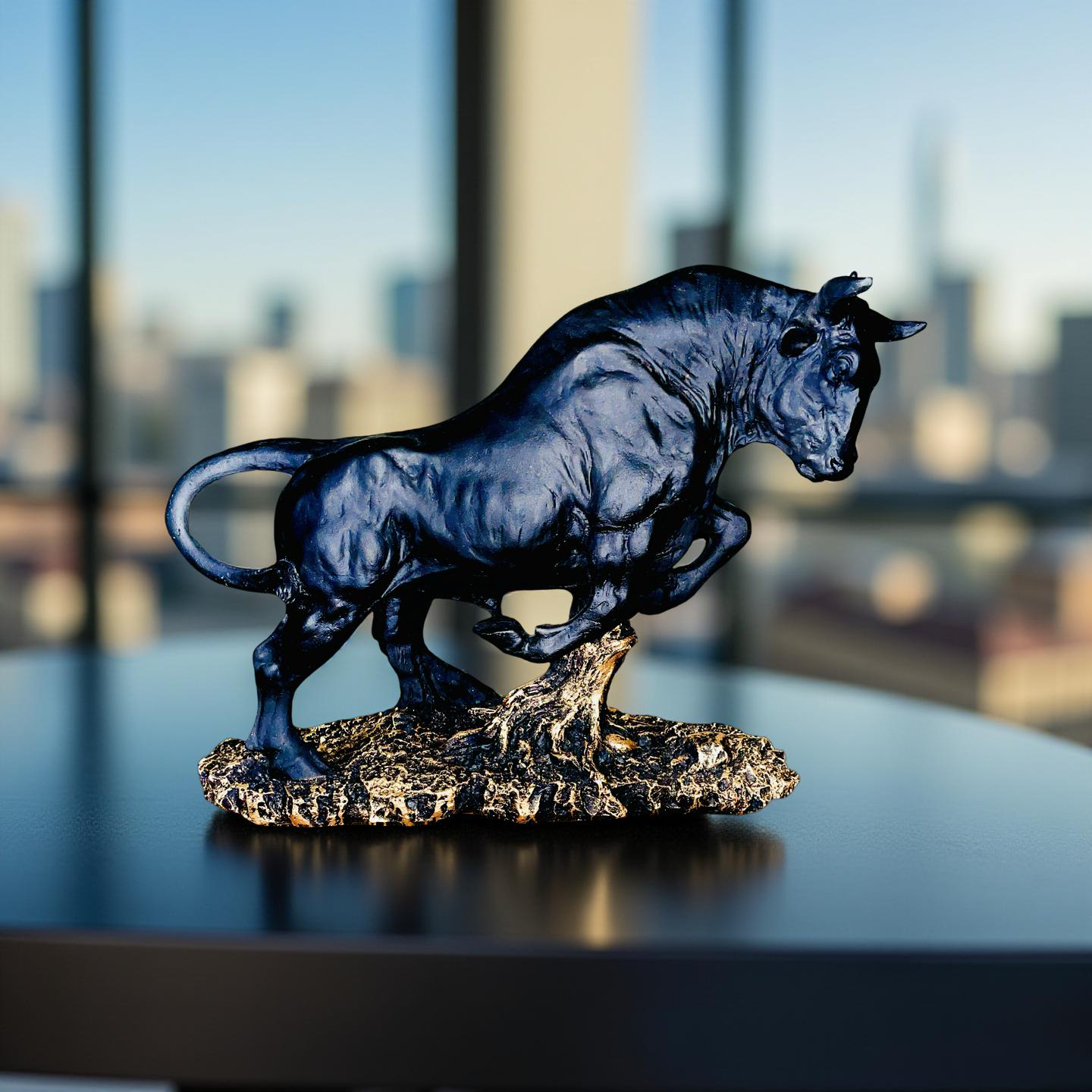 Titan Bull – Power & Prosperity Sculpture