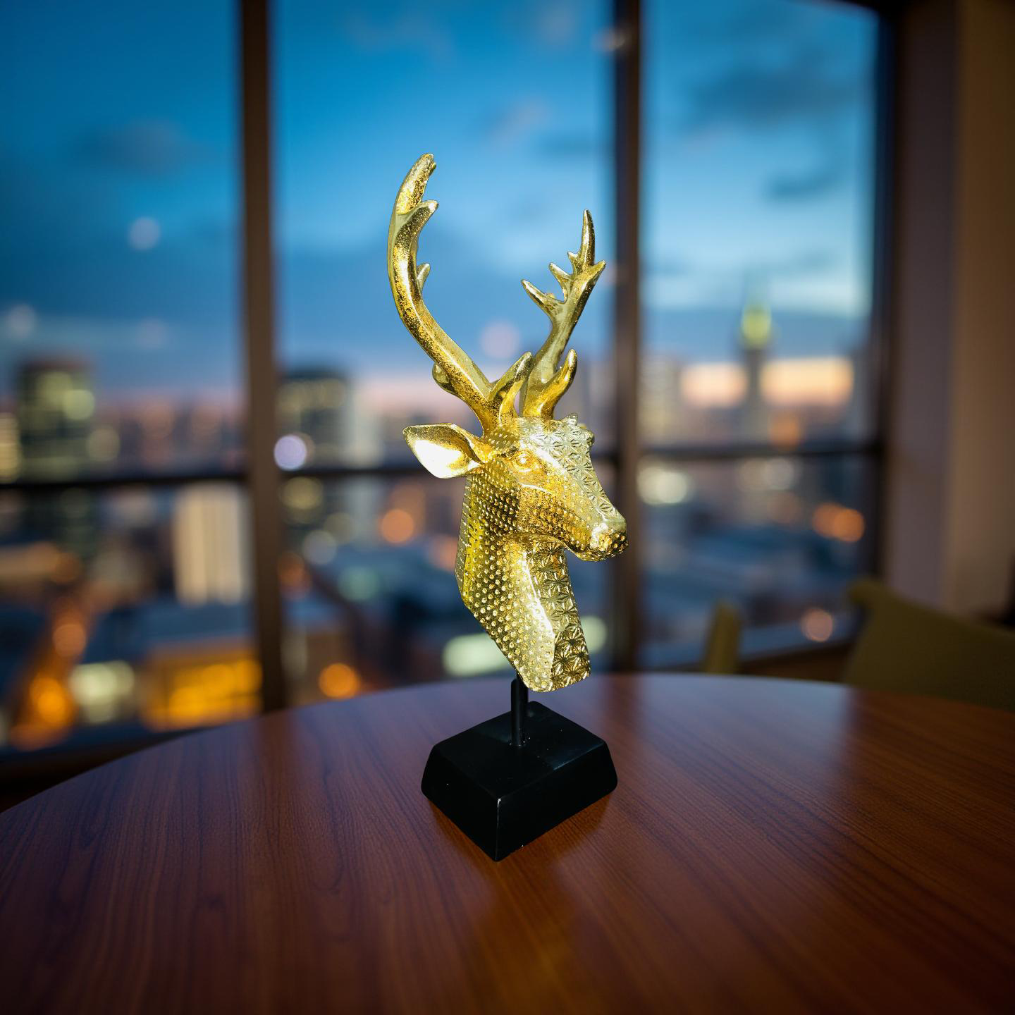 Golden Stag Resin Bust