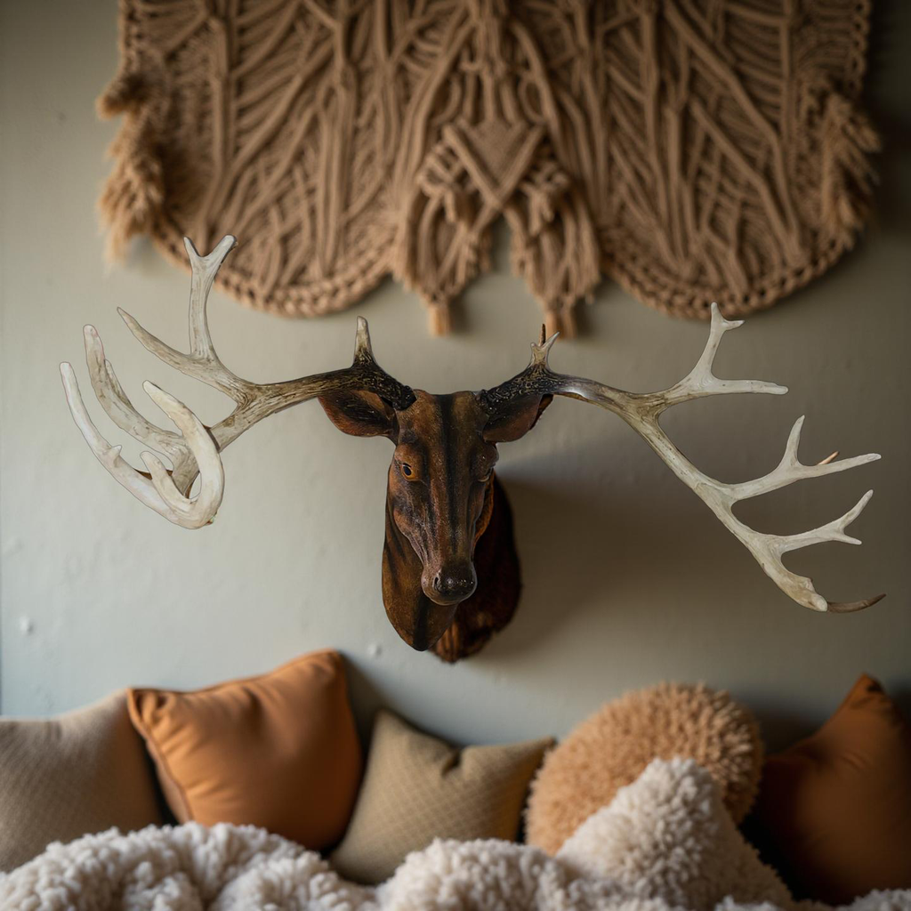 Majestic Stag Wall Sculpture