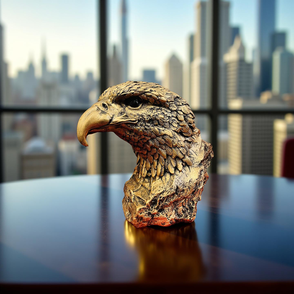 Eagle’s Vigil – Majestic Eagle Head Bust