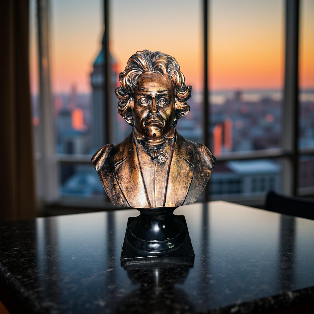 Beethoven Bronze Bust