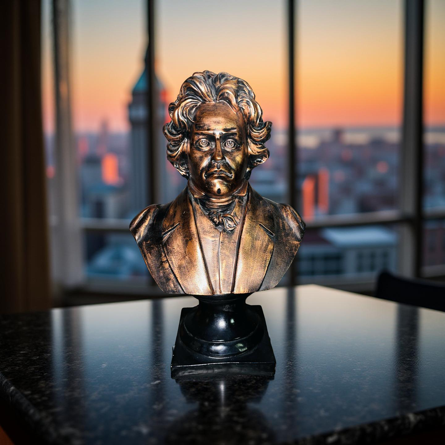 Beethoven Bronze Bust