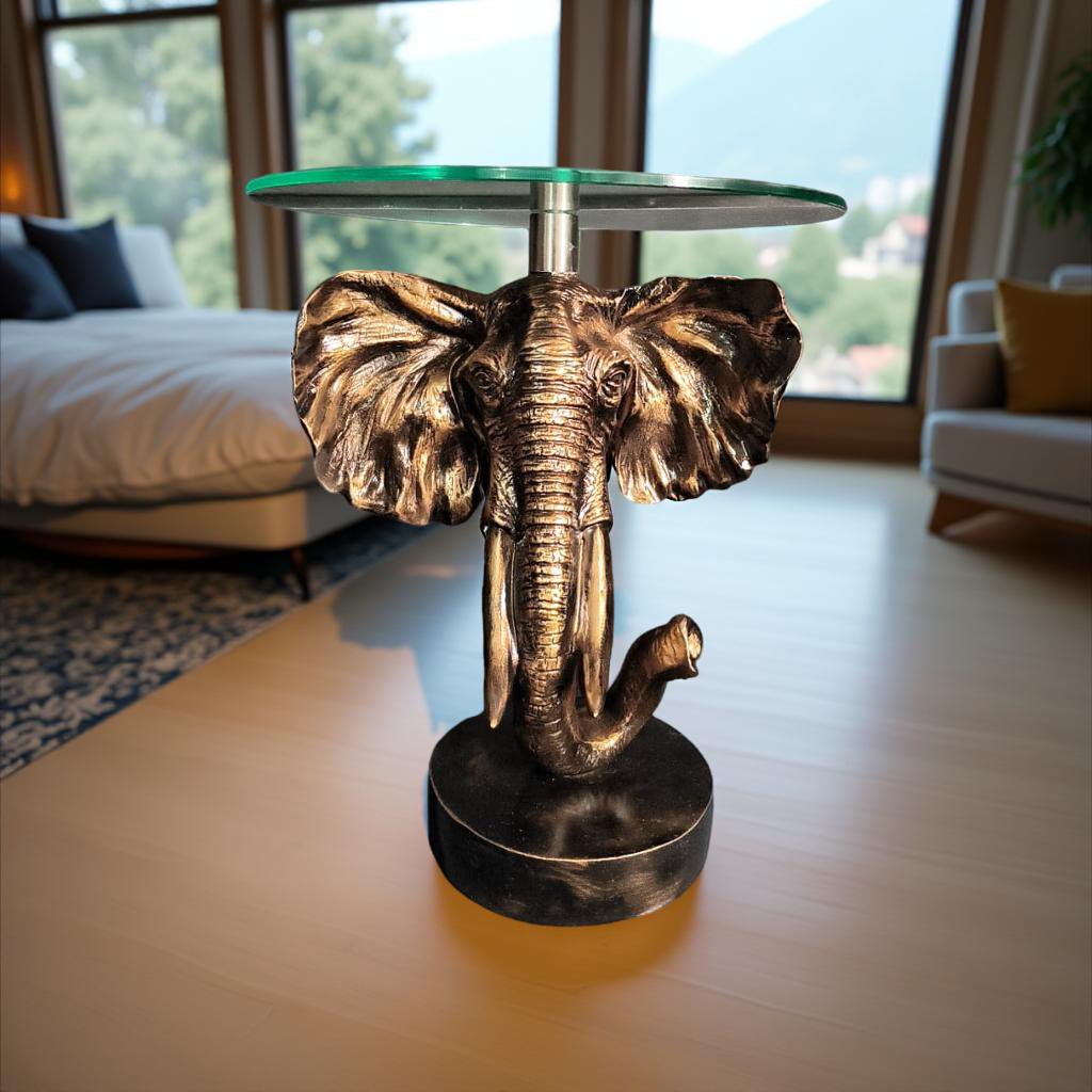 Majestic Trunk – Elephant Accent Coffee Table